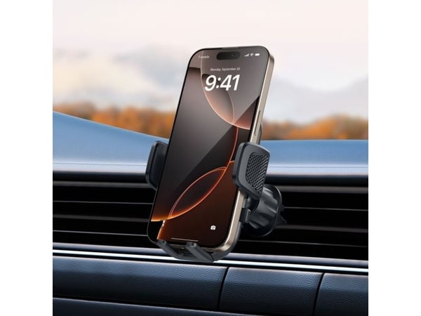 TECH-PROTECT V8 universell dashbord- og ventilasjonsbilstativ svart