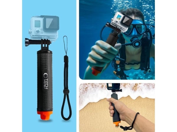 PGYTECH TECH-PROTECT GA100 flytende håndgrep for GoPro / DJI BLACK