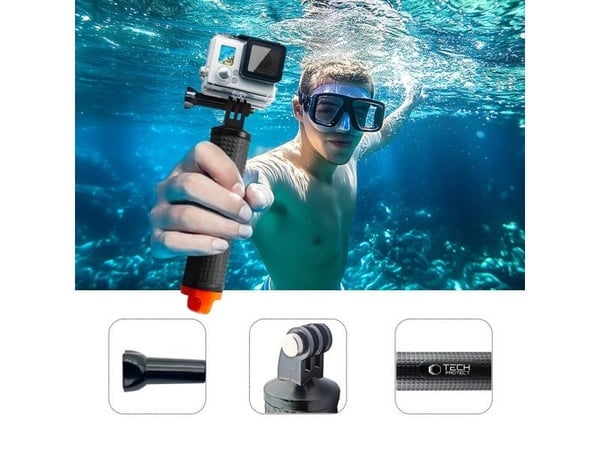 PGYTECH TECH-PROTECT GA100 flytende håndgrep for GoPro / DJI BLACK