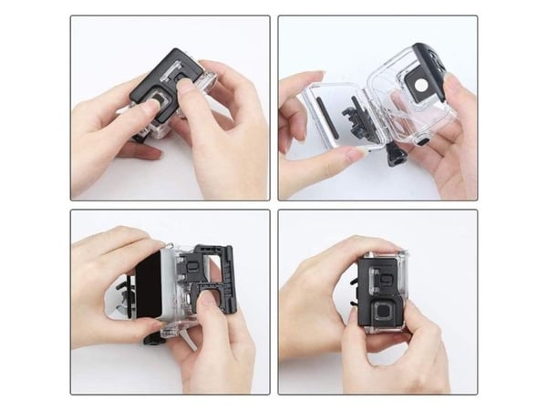 TECH-PROTECT GA200 WATERPROOF CASE GOPRO HERO 5 / 6 / 7 CLEAR