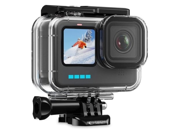TECH-PROTECT vattentätt fodral GA200 klart till GoPro HERO 9 / 10 / 11 / 12 / 13
