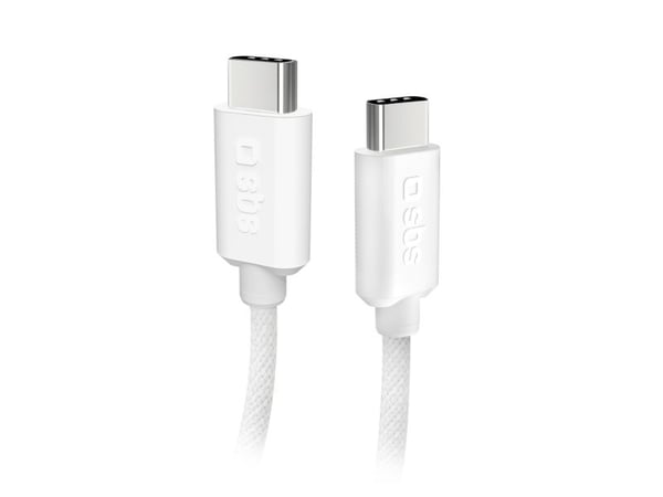 SBS TECABLETISSUETCCG 1,5 m USB-C USB-C USB 2.0 480 Mbps Hvid