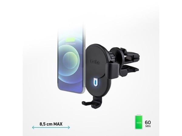 SBS Mobile ventilationsspalt universell hållare induktiv svart