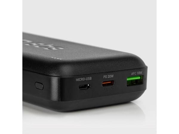 Powerbank SBS TTBB20000PD20K 20000 mAh 20W PD USB-C, USB-A, Micro-USB - svart
