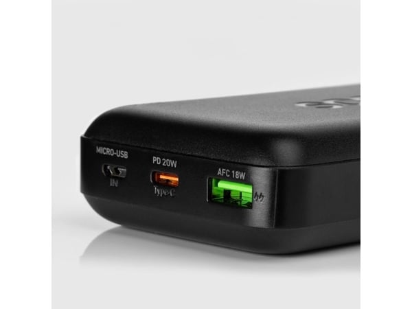 Powerbank SBS TTBB20000PD20K 20000 mAh 20W PD USB-C, USB-A, Micro-USB - svart