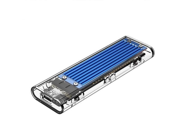 Orico M.2 NVMe-diskfack till USB-C 10Gbps – blå