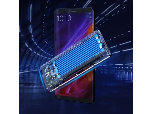Orico M.2 NVMe-diskfack till USB-C 10Gbps – blå