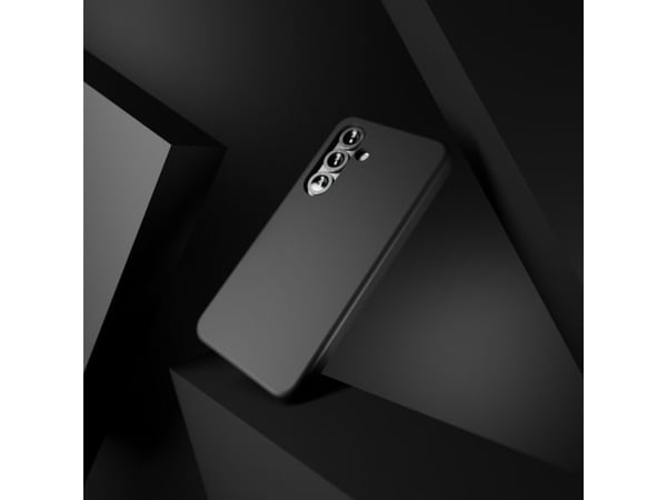 Etui silikonowe Puro Icon til Samsung Galaxy S25 - sort