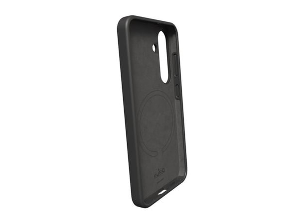 Puro Icon Mag silikon-deksel med MagSafe for Samsung Galaxy S25+ - svart