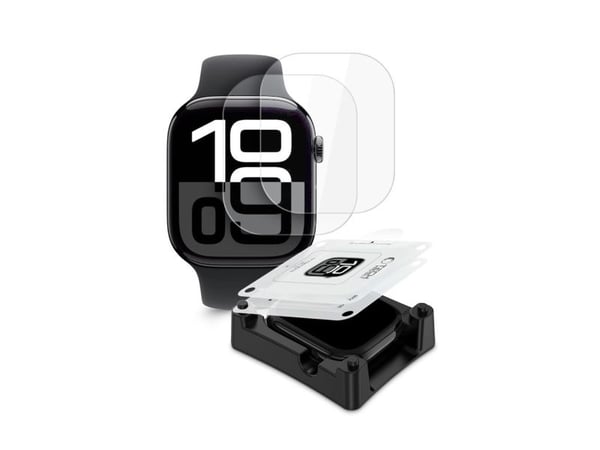 FOLIA hydrogelfilm TECH-PROTECT SUPREME 2-pk til Apple Watch 10 (46 mm) clear
