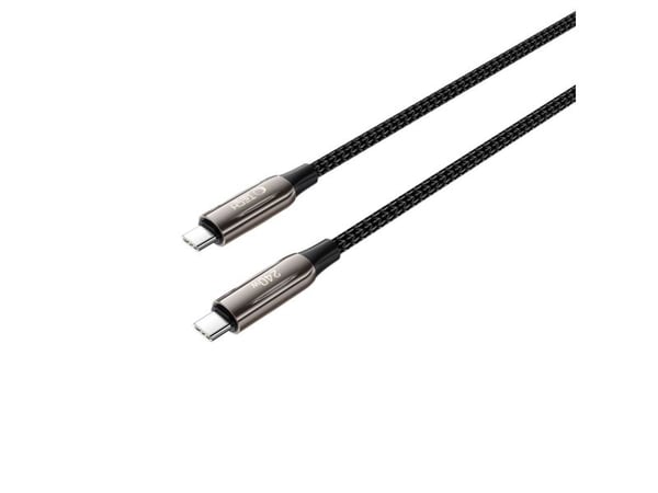 USB-kabel Tech-Protect USB-C till USB-C - 2 m - svart (5906302370610)