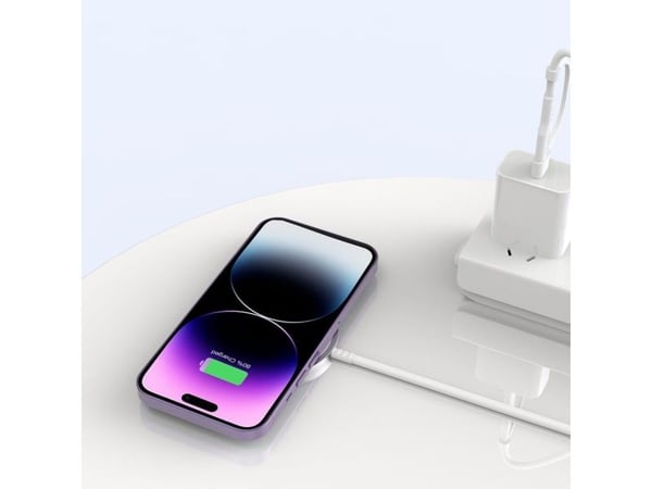 TECH-PROTECT QI15W-A44 magnetisk MagSafe trådlader hvit