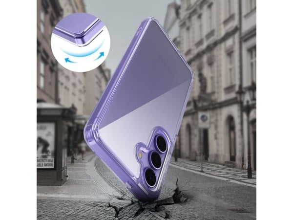 Tech-Protect Flexair Hybrid Galaxy S25 läpinäkyvästi