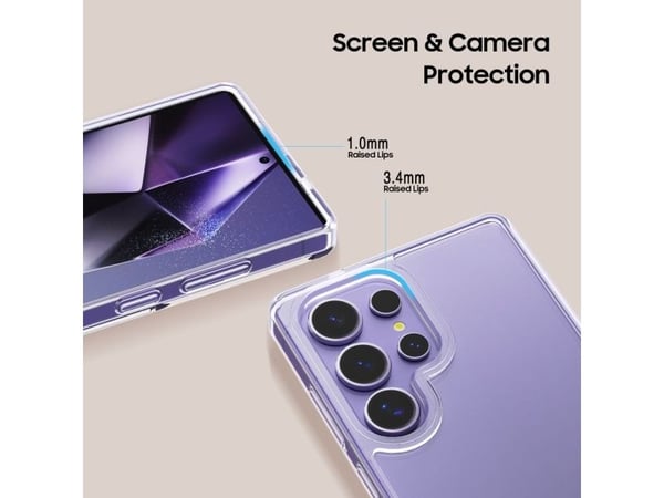 Tech-Protect Flexair Hybrid Galaxy S25:lle Ultra läpinäkyvää