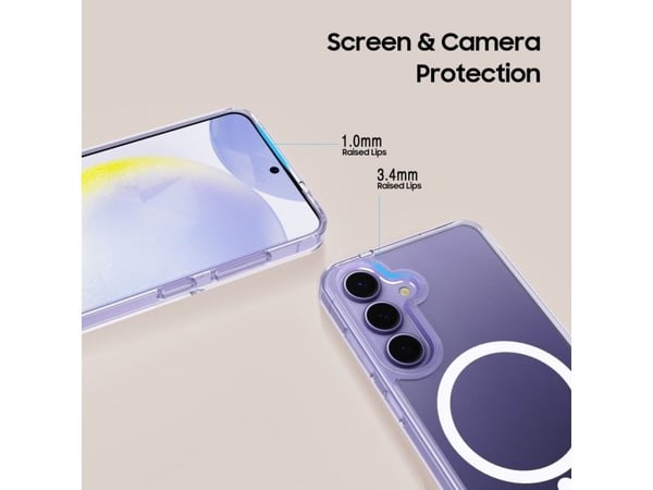 Tech-Protect Flexair Hybrid Magsafe Galaxy S25 läpinäkyvästi