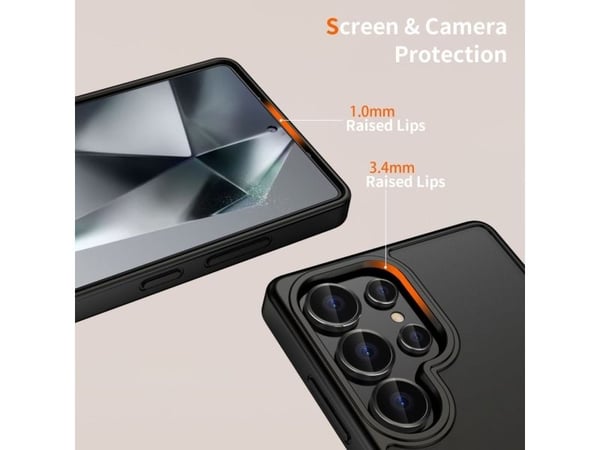 Tech-Protect Magmat do Galaxy S25 Ultra czarny tanskalainen