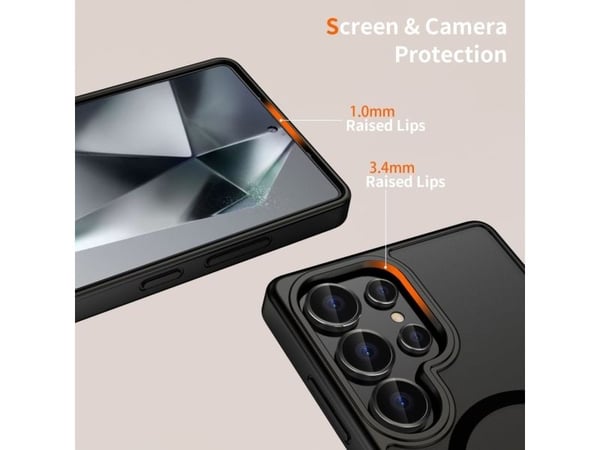 TECH-PROTECT MAGMAT MAGSAFE GALAXY S25 ULTRA MATTE BLACK