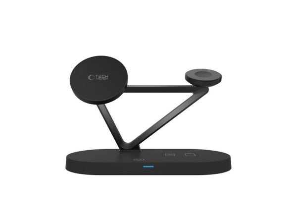 Tech-Protect trådløs lader A41 3-i-1 QI15W svart