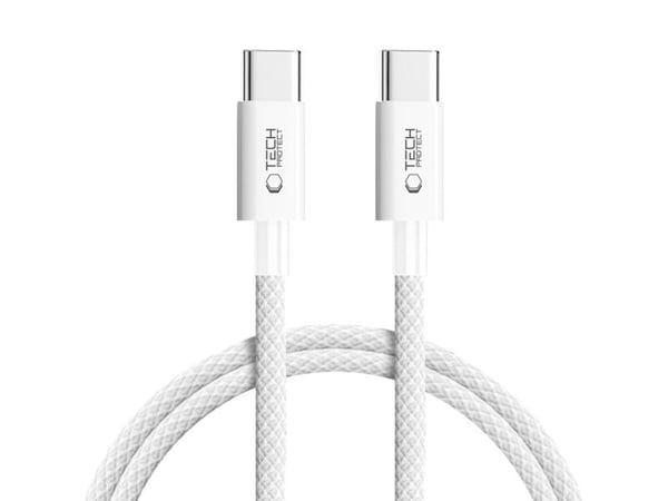 USB-kabel Tech-Protect USB-C - USB-C 1 m grå (5906302380909)