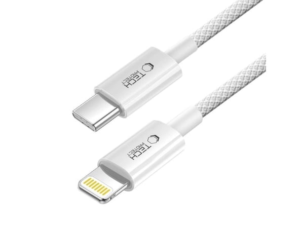 USB-kabel Tech-Protect USB-C - Lightning 1 m grå (5906302380947)