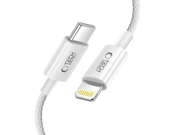 USB-kabel Tech-Protect USB-C - Lightning 1 m grå (5906302380947)