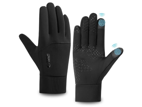 Tech-Protect WG01 handskar med touch-tips L - svart
