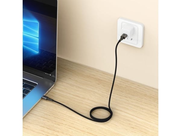 Tech-Protect USB-A till Lightning-kabel 1 m, grå (5906302380855)