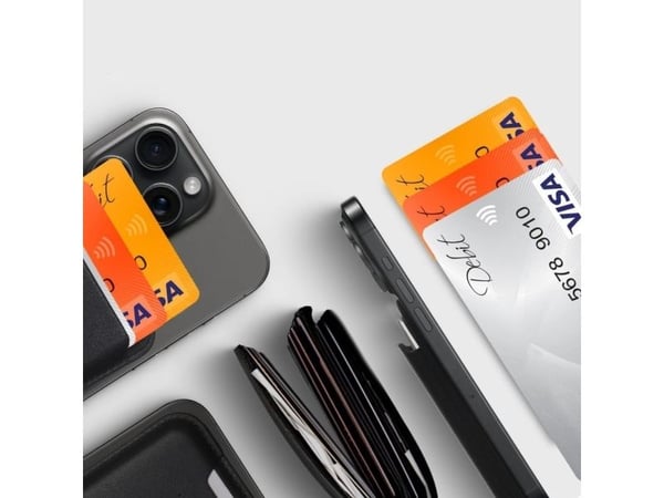 TECH-PROTECT MAGWALLET Magsafe universell magnetisk kortholder navy blue