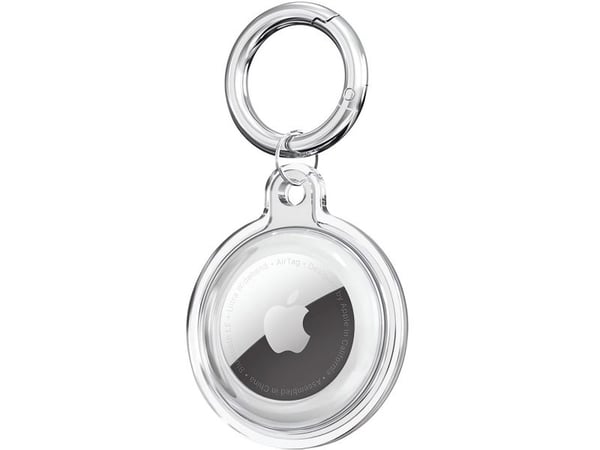 Tech-Protect Icon 4-pack-skal för Apple AirTag - Transparent