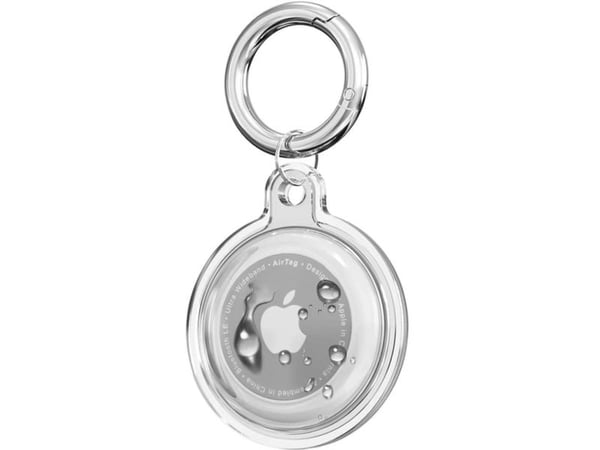 Tech-Protect Icon 4-pack-skal för Apple AirTag - Transparent