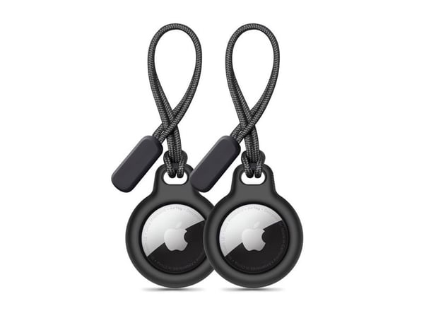 TECH-PROTECT ROUGH CHAIN 2-PACK APPLE AIRTAG BLACK