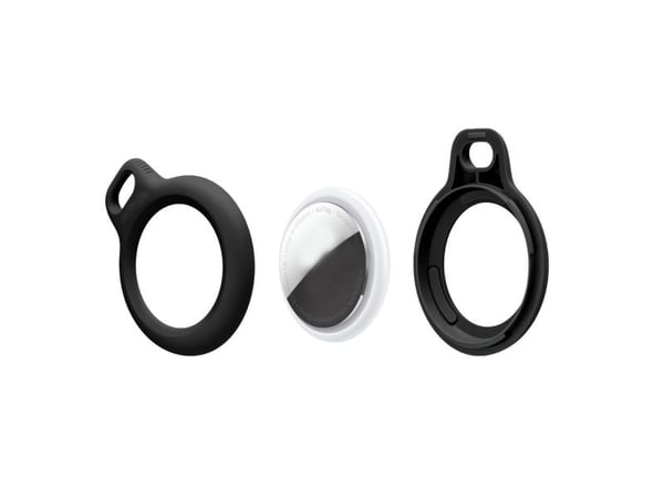 TECH-PROTECT ROUGH CHAIN 2-PACK APPLE AIRTAG BLACK