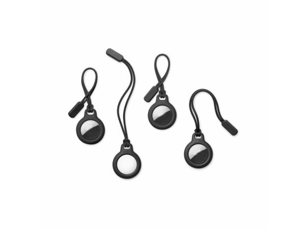 TECH-PROTECT ROUGH CHAIN 2-PACK APPLE AIRTAG BLACK