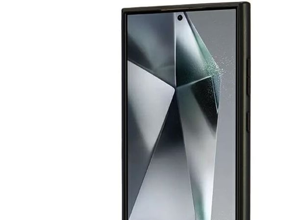 Hurtel Audi äkta läder MagSafe S24 Ultra S928 svart-röd hårdskal AU-TPUPCS24U-R8/D3-RD