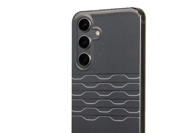 Audi IML Geometric Pattern-deksel S24 S921 - svart/svart hardcase AU-IMLS24-A6/D3-BK