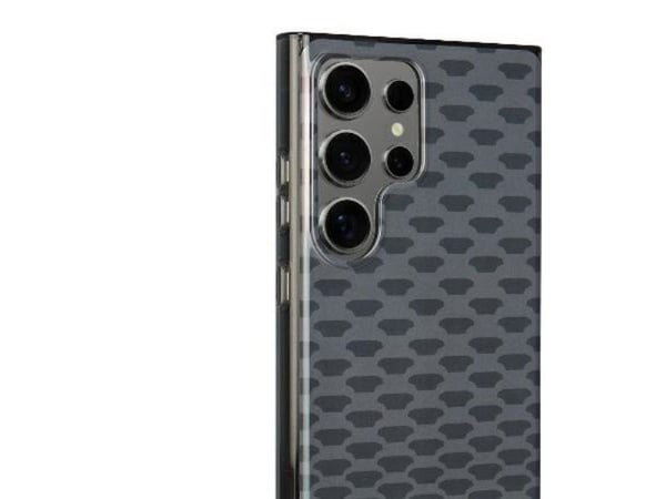 Audi IML-sömnadsmönster MagSafe-fodral S24 Ultra S928 black/black hårt skal AU-IMLMS24U-Q5/D3-BK