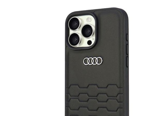Audi hardcase till iPhone 16 Pro Max i 6,9" svart/svart AU-TPUPCIP16PM-GT/D2-BK