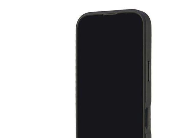 Audi syntetisk lær MagSafe hardcase til iPhone 16 Pro 6.3" - svart/svart