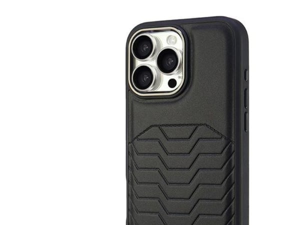 Audi syntetisk lær MagSafe iPhone 16 Pro Max 6,9" hardcase svart/svart AU-TPUPCMIP16PM-GT/D3-BK