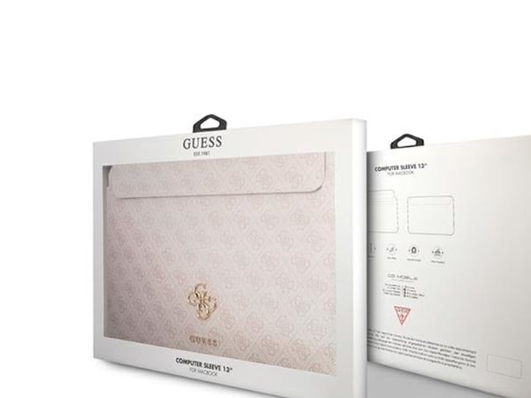 Guess Sleeve GUCS13G4GFPI 13" - rosa 4G Big Logo