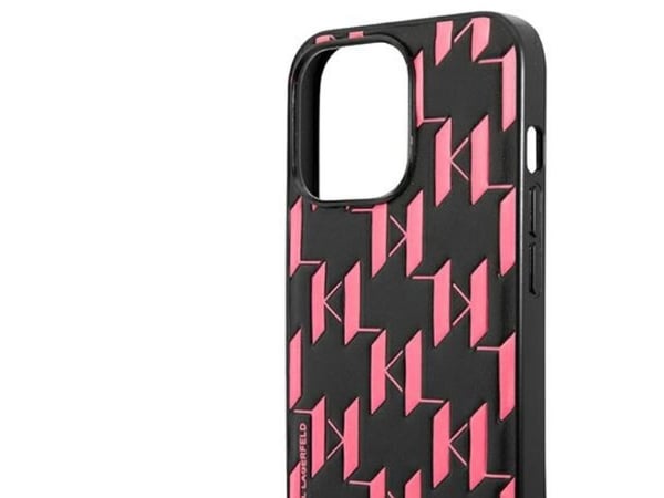 Karl Lagerfeld Karl Lagerfeld KLHCP13LMNMP1P iPhone 13 Pro / 13 6,1" hardcase rosa/rosa Monogram Plaque
