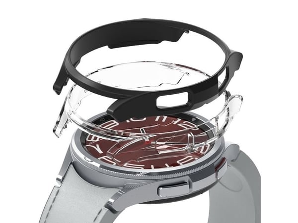 Ringke RINGKE SLIM 2-pakk til Galaxy Watch 6 Classic (43 mm) clear & black