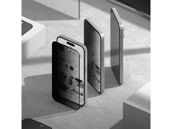 Ringke PRIVATISERENDE GLASS RINGKE EASY SLIDE 2-PACK IPHONE 16 PRO PERSONVERN