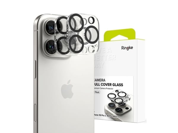 OSLONA APARATU RINGKE CAMERA PROTECTOR 2-PACK IPHONE 16 PRO / 16 PRO MAX CLEAR