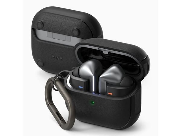 Ringke ONYX magnetiskt Magsafe-skal till Samsung Galaxy Buds 3 / 3 Pro, svart