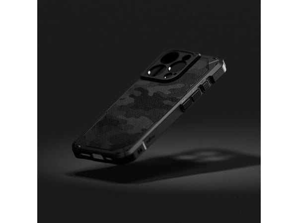 Ringke Rugged Gear MagSafe iPhone 16 Pro-hetter - svart