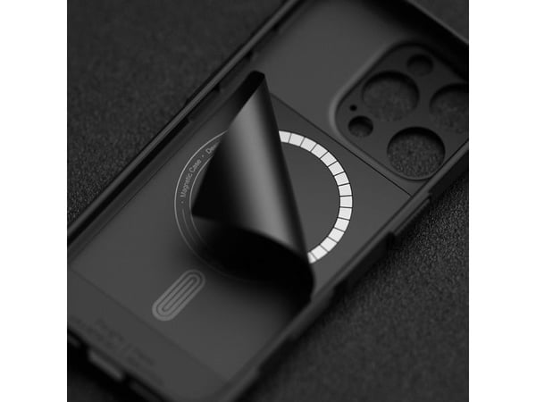 Ringke Rugged Gear MagSafe iPhone 16 Pro-hetter - svart
