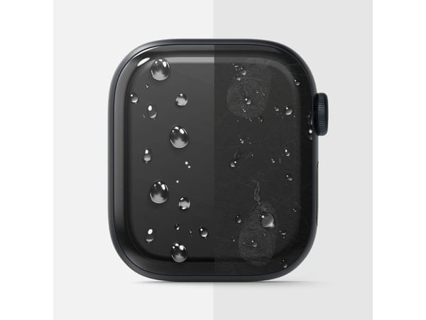 Ringke Dual Easy skjermbeskyttelse 3-pk Apple Watch 10 (42 mm) klar