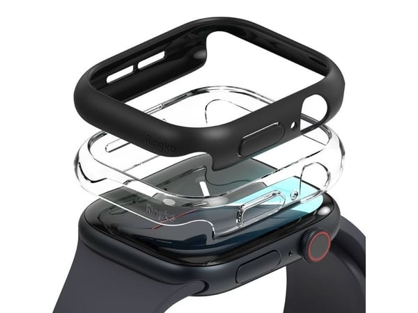 Ringke RINGKE SLIM 2-pack Apple Watch 10 (46 mm) clear & matte black