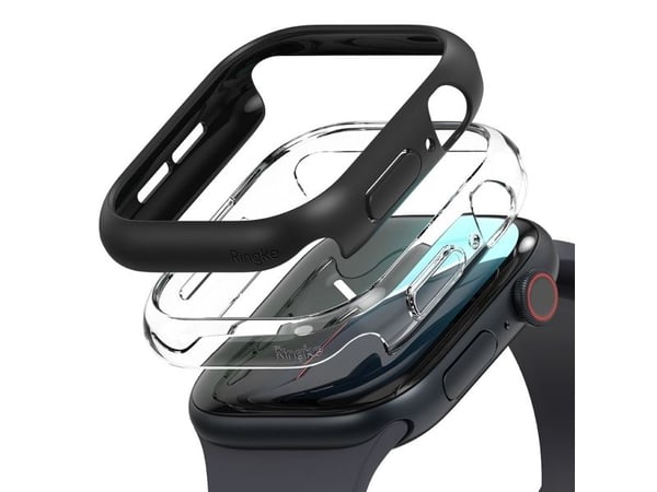 Ringke RINGKE SLIM 2-pack Apple Watch 10 (46 mm) clear & matte black